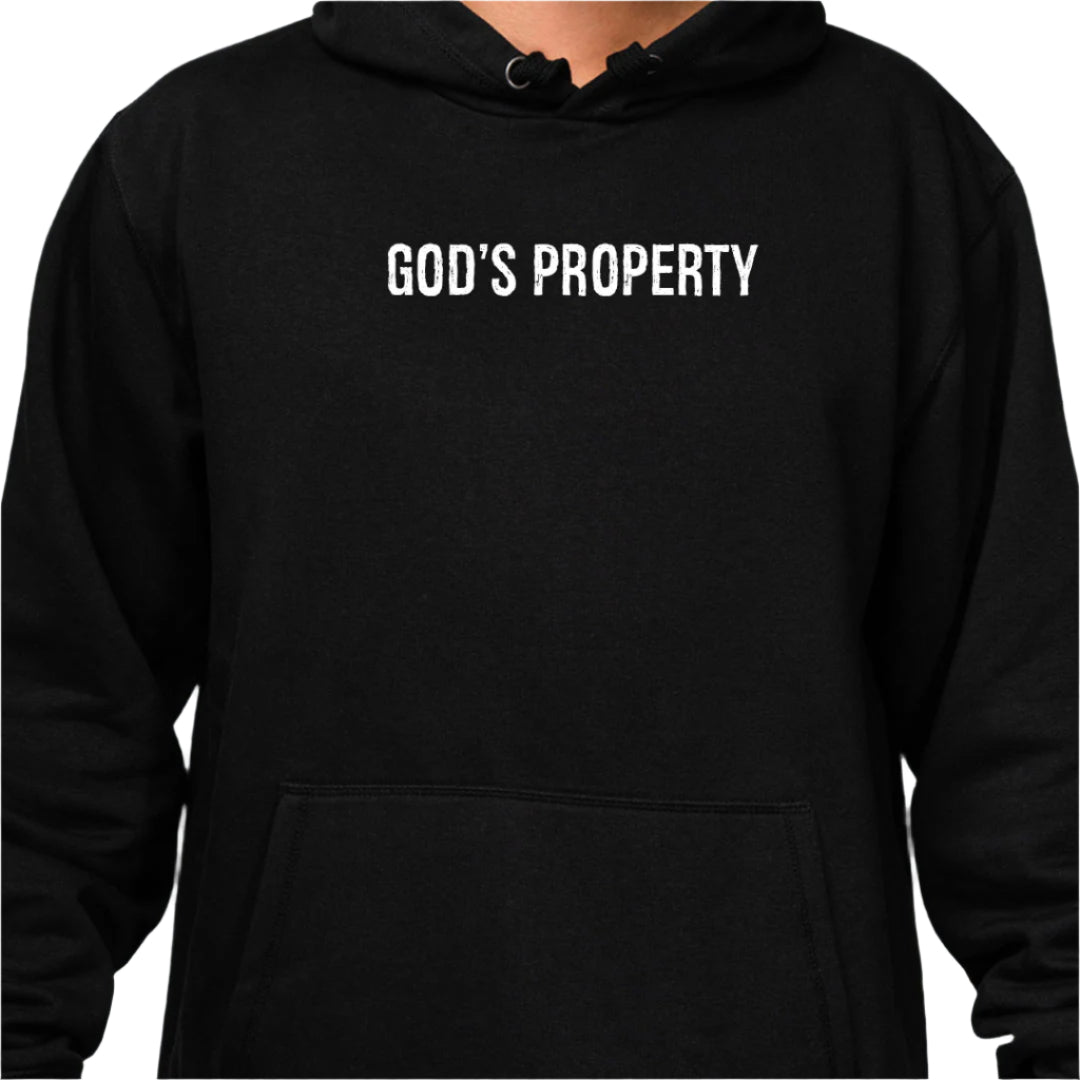 Child of God, God's Property – Bold Faith Meets Christian Streetwear with Elevated Comfort