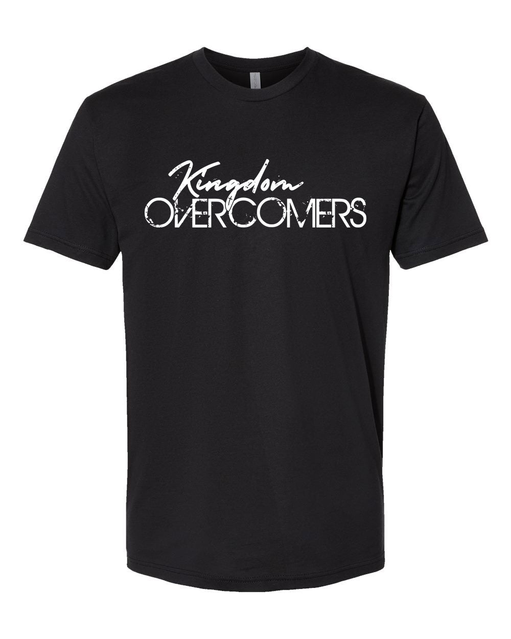 Kingdom Overcomers Grunge Streetwear T-Shirt – Revelation 3:12