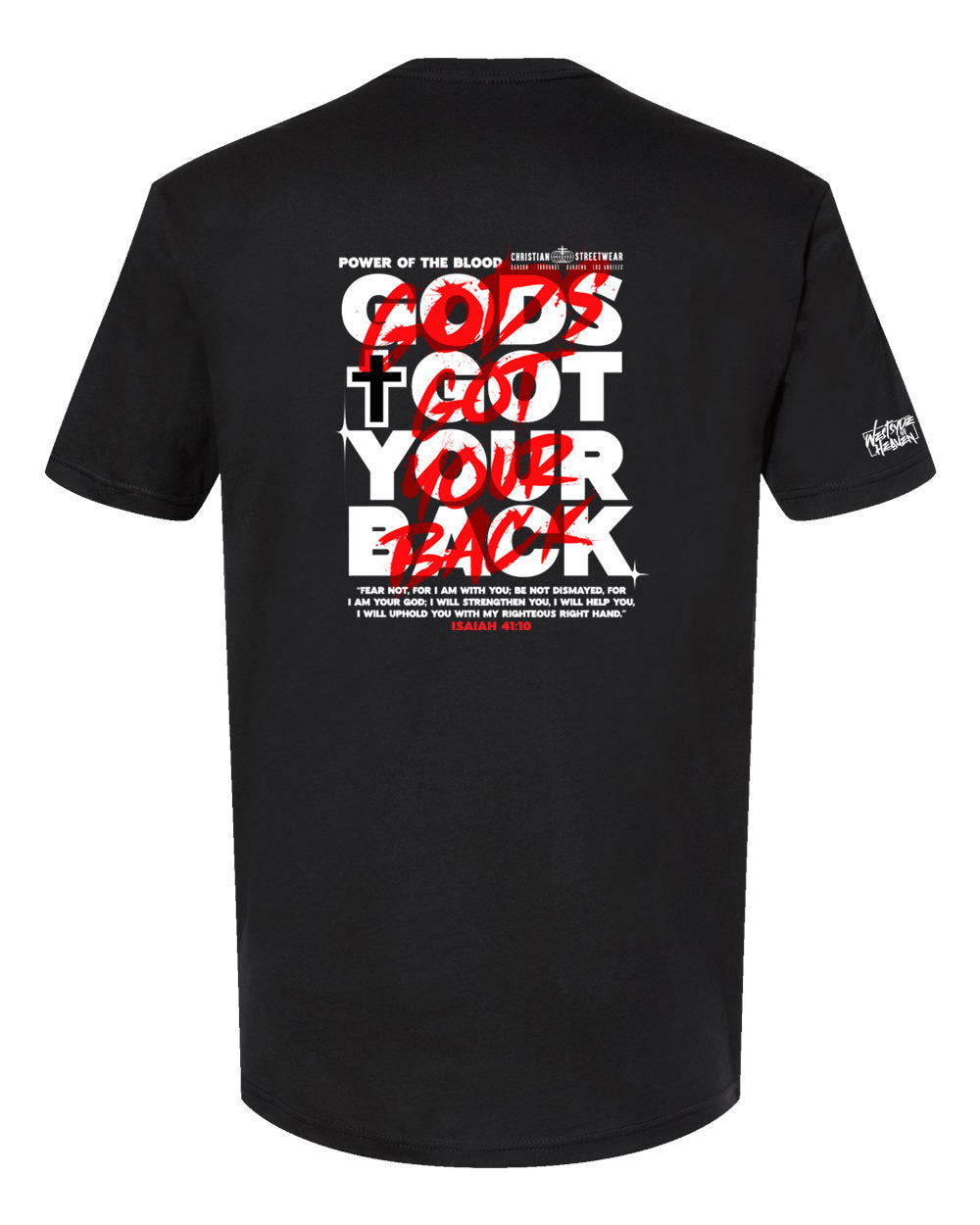 God’s Got Your Back Christian T-Shirt – Faith-Based Streetwear